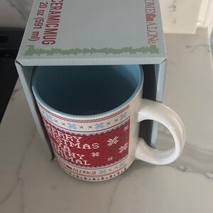 Home alone Christmas festive collectors Mug new in box